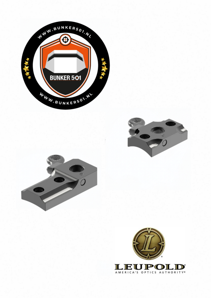LEUPOLD  50049 QR Rem 700 2-Pc. Base Gloss