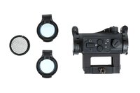 JJ AIRSOFT   ZV-1 red dot sight with high/low QD mount Zwart
