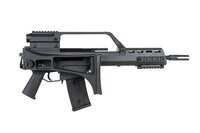 SRC DUAL POWER SR36K COB-304 airsoft carbine with scope Black