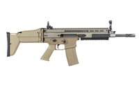 CYBERGUN  x FN HERSTAL SCAR-L assault rifle with transport case Tan