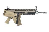 CYBERGUN  x FN HERSTAL SCAR-L assault rifle with transport case Tan
