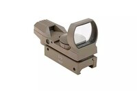 THETA OPTICS OPEN REFLEX SIGHT -TAN