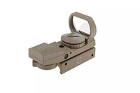 THETA OPTICS OPEN REFLEX SIGHT -TAN