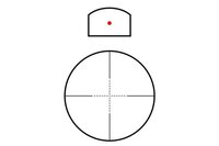 THETA OPTICS Rhino 4x32 spotting scope with mini collimator