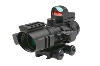 THETA OPTICS Rhino 4x32 spotting scope with mini collimator