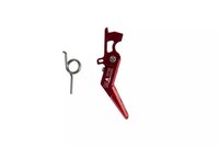 CNC Aluminum Advanced Trigger (Style A) - Red