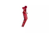 CNC Aluminum Advanced Trigger (Style A) - Red