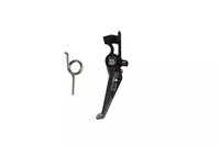 CNC Aluminum Advanced Trigger (Style E) - Black
