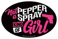 Oval magnet - PEPPER SPRAY