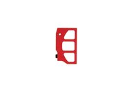 Aluminum Trigger For 1911/Hi-Capa Replicas - Red