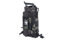 Tactical first aid kit with Molle panel Wosport MultiCam Black