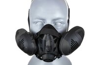Tactical Respirator Modeling Mask Multicam Black