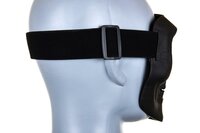 Skeleton Full Face Mask Black