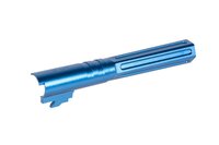 Aluminum outer barrel LA Capa Customs HEXCUT for TM Hi-Capa 5.1 replicas Blue