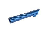 Aluminum outer barrel LA Capa Customs TORNADO for TM Hi-Capa 4.3 replica Blue