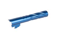 Aluminum outer barrel LA Capa Customs TORNADO for TM Hi-Capa 4.3 replica Blue