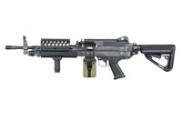 A&amp;K MK 46 MOD 0 Battleworn Zwart LMG