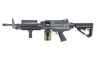 A&amp;K MK 46 MOD 0 Battleworn Zwart LMG