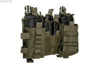 Inta panel for waistcoats - Ranger Green