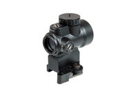 AIM-O MRO Red Dot Sight Replica with riser + lower mount - black
