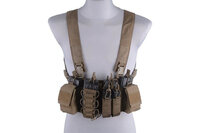 D3CR Chest Rig Tactical Vest - Tan