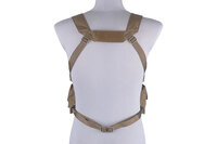 D3CR Chest Rig Tactical Vest - Tan