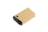 G&amp;G MAGAZINE 190 Rd M16/M4 Low Profile Metal Hi-Cap (Tan)