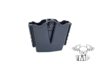 FMA Double Polymer Magazine Pouch For XDM - BLACK