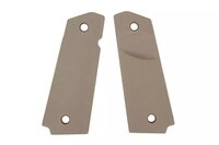 Colt 1911 Grip Side Linings  - Dark Earth