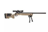 SPECNA ARMS SA-S02 CORE&trade; Sniper Rifle  with Scope and Bipod - Tan