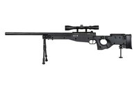 SPECNA ARMS  SA-S14 sniper with scope and bipod Black