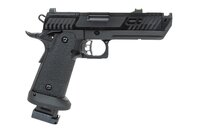 SRC Dark Viper DUAL POWER pistol with CO2 magazine Black