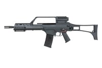 SRC DUAL POWER SR36K COB-304 airsoft carbine with scope Black
