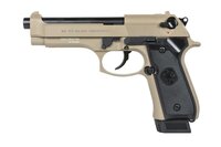 ICS BLE-BM9 Dual Power Half-Tan airsoft pistol (with CO2 magazine)