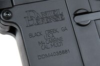 Specna Arms Daniel Defense&reg; MK18 SA-P19 Prime&trade; Aster II ETU airsoft Carbine with Brushless Motor Black