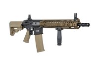 Specna Arms Daniel Defense&reg; MK18 SA-P26 Prime&trade; Aster II ETU airsoft carbine with Chaos Bronze brushless motor
