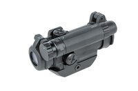 JJ Airsoft M5 low mount red dot sight Black