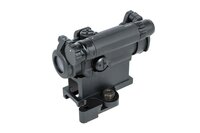 JJ Airsoft M5 red dot sight with 3 mounts Black