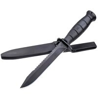 GLOCK 12183 Field Knife FM 81 with saw (Black)