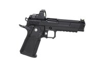 ARCTURUS Vanguard 5" Hi-Capa GBB Optics Ready met ARS-1 Red Dot &ndash; Zwart