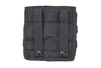 Administration panel with map pouch &ndash; BLACK