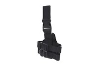 Drop-Leg Holster with Magazine Pouch - Black