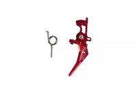 CNC Aluminum Advanced Speed Trigger Tongue (Style B) - red