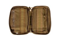 Large Administration Pouch with a Map Holder - Tan
