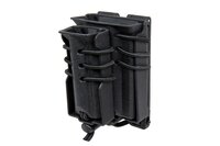 Carrier for 2 M4/M16 and 9mm magazines Wosport Urban Assault Quick Pull Black