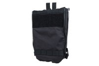 Back panel for Wosport hydration cartridge Black
