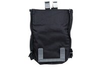 Back panel for Wosport hydration cartridge Black