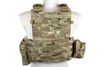 EMERSON Gear 6094A Style Plate Carrier waistcoat with loader set Multicam