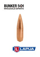 LAPUA FMJBT .30 (.308) 170gr Boat Tail Lock Base B476 Bullets &ndash; Box 100
