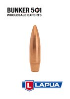 LAPUA FMJBT .30 (.308) 185gr D46 Boat Tail Bullets &ndash; Box 100